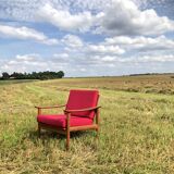Scandinavian armchair fraska 1960.