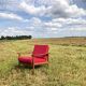 Fauteuil scandinave fraska 1960