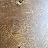 Vintage chrome and leatherette chairs