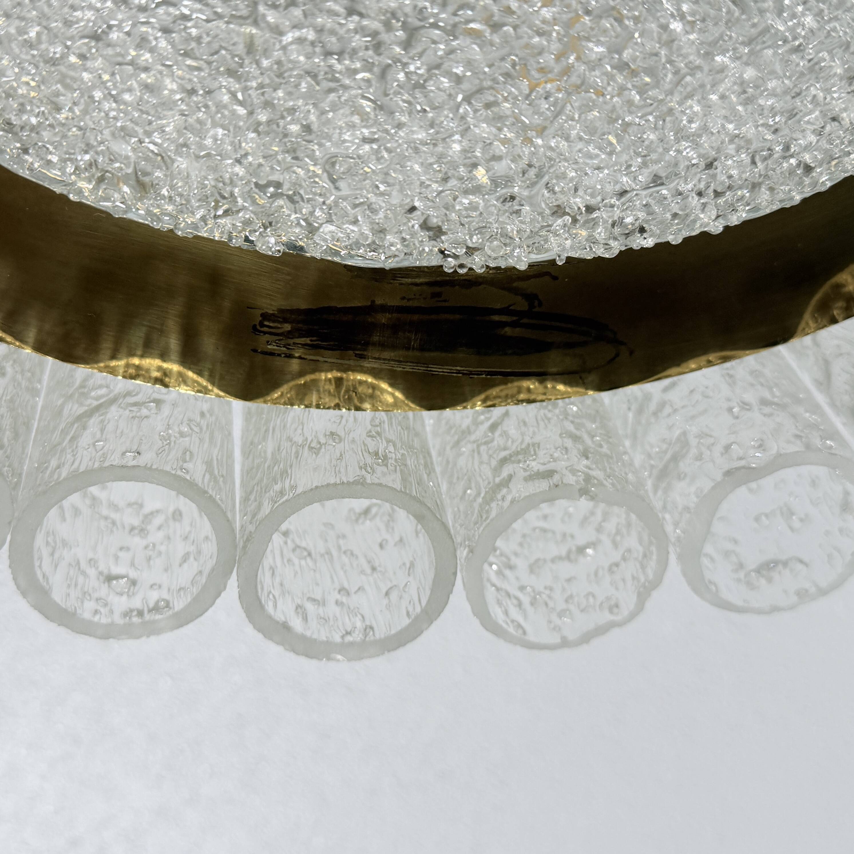 Doria Leuchten Murano Glass Ceiling Lamp