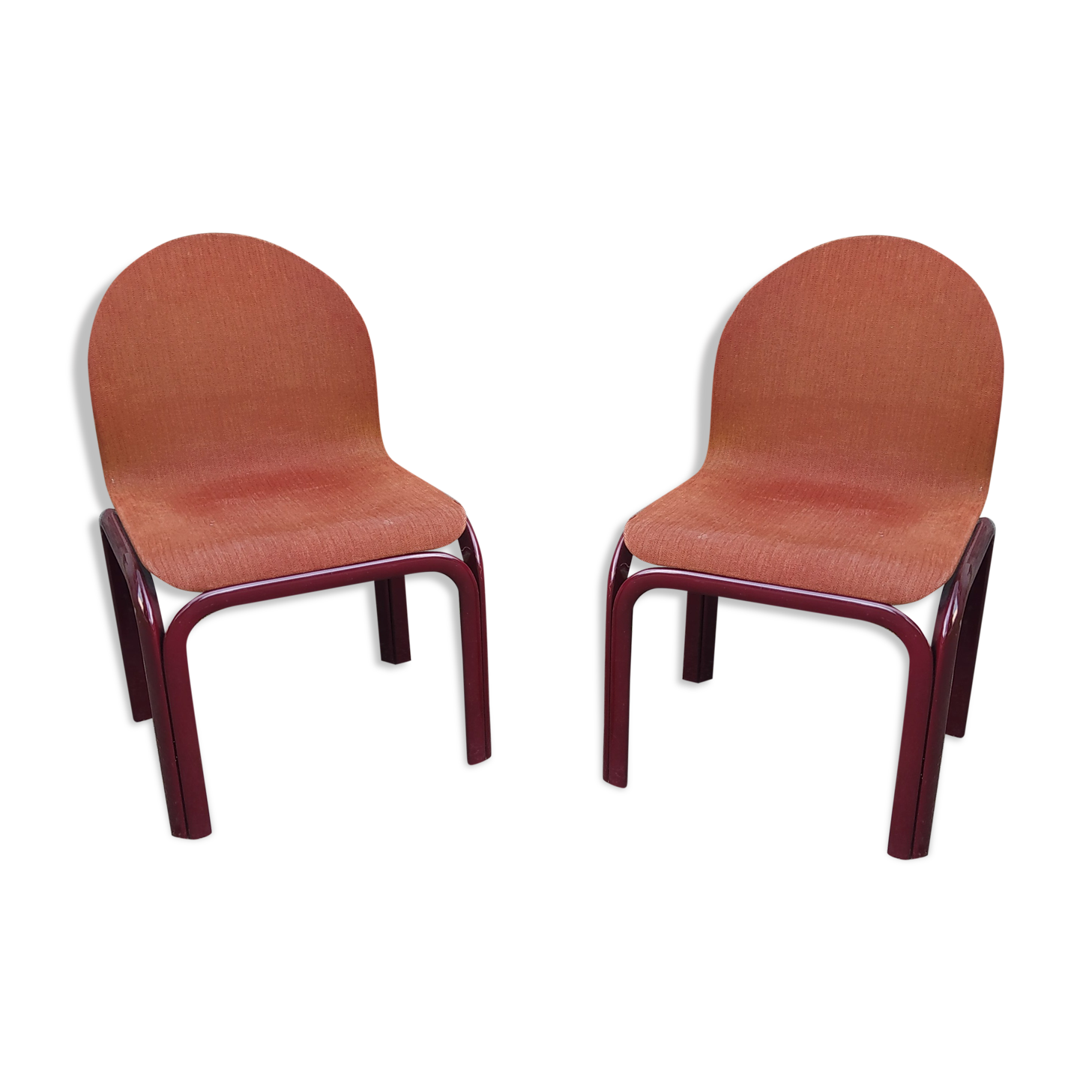 Paire de chaises Gae Aulenti pour Knoll-international