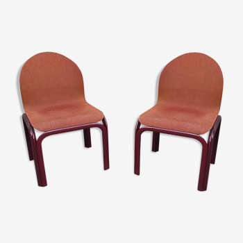 Pair of Gae Aulenti chairs for Knoll-international