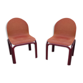 Pair of Gae Aulenti chairs for Knoll-international