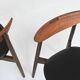 Harry Ostergaard set of eight dining chairs rosewood Randers Denmark 1960