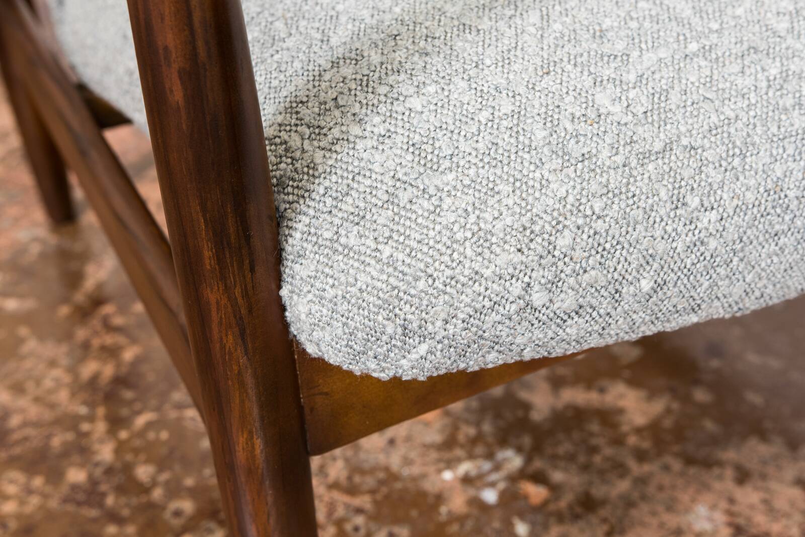 Mi-century Armchair By Edmund Homa, GFM, Poland, 1960’S