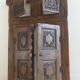 Antique carved wooden window and shutter from Rajasthan