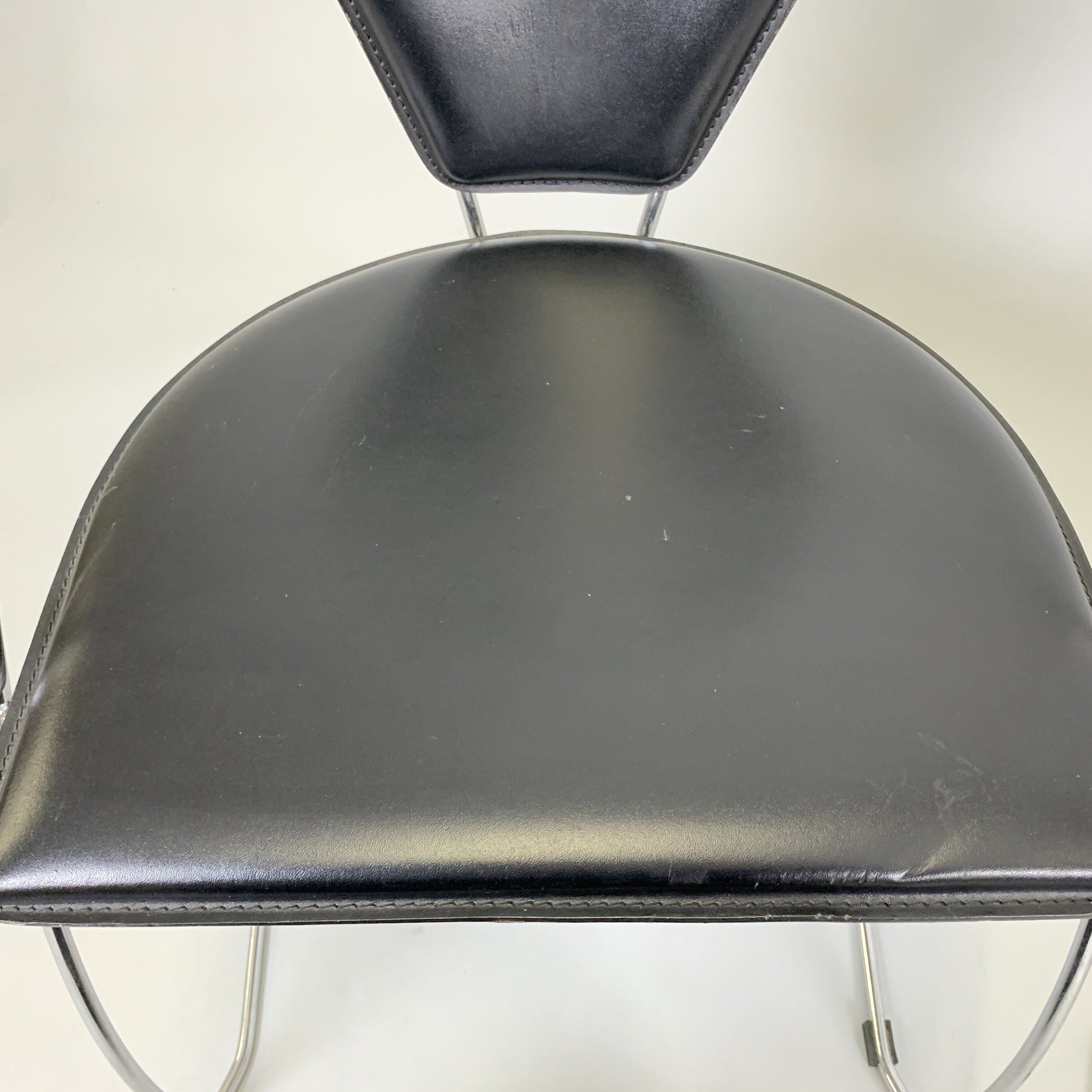 Paire de chaises vintage années 1980
