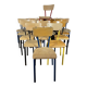 Lot de 16 chaises d'école