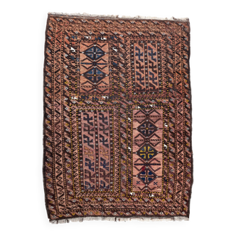Tapis Ancien Fait Main Baluch – 108 x 144 cm - 1C1023