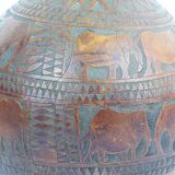 Carved calabash