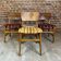 Ensemble de quatre chaises, Danemark 1960