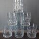 Lots de 6 verres à whisky vintage année 70.