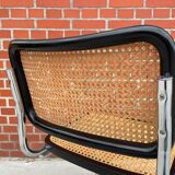 Chair in chrome and black