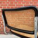 Chaise en chrome et noir