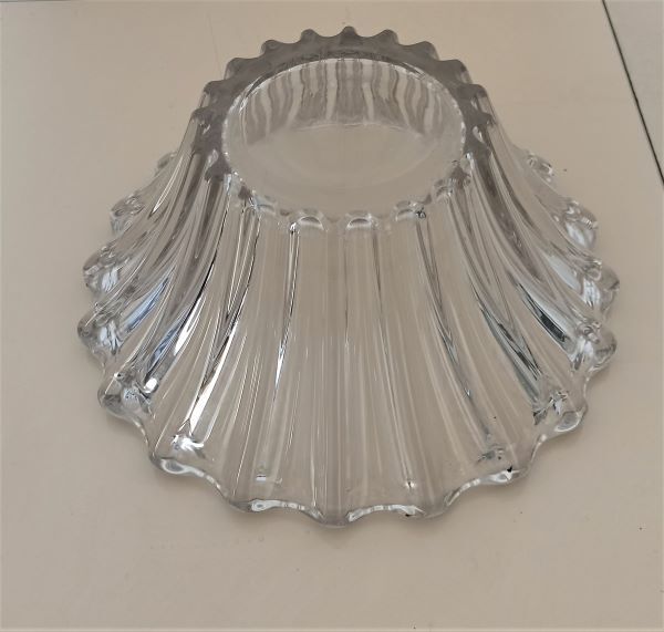 1950s crystal fruit bowl