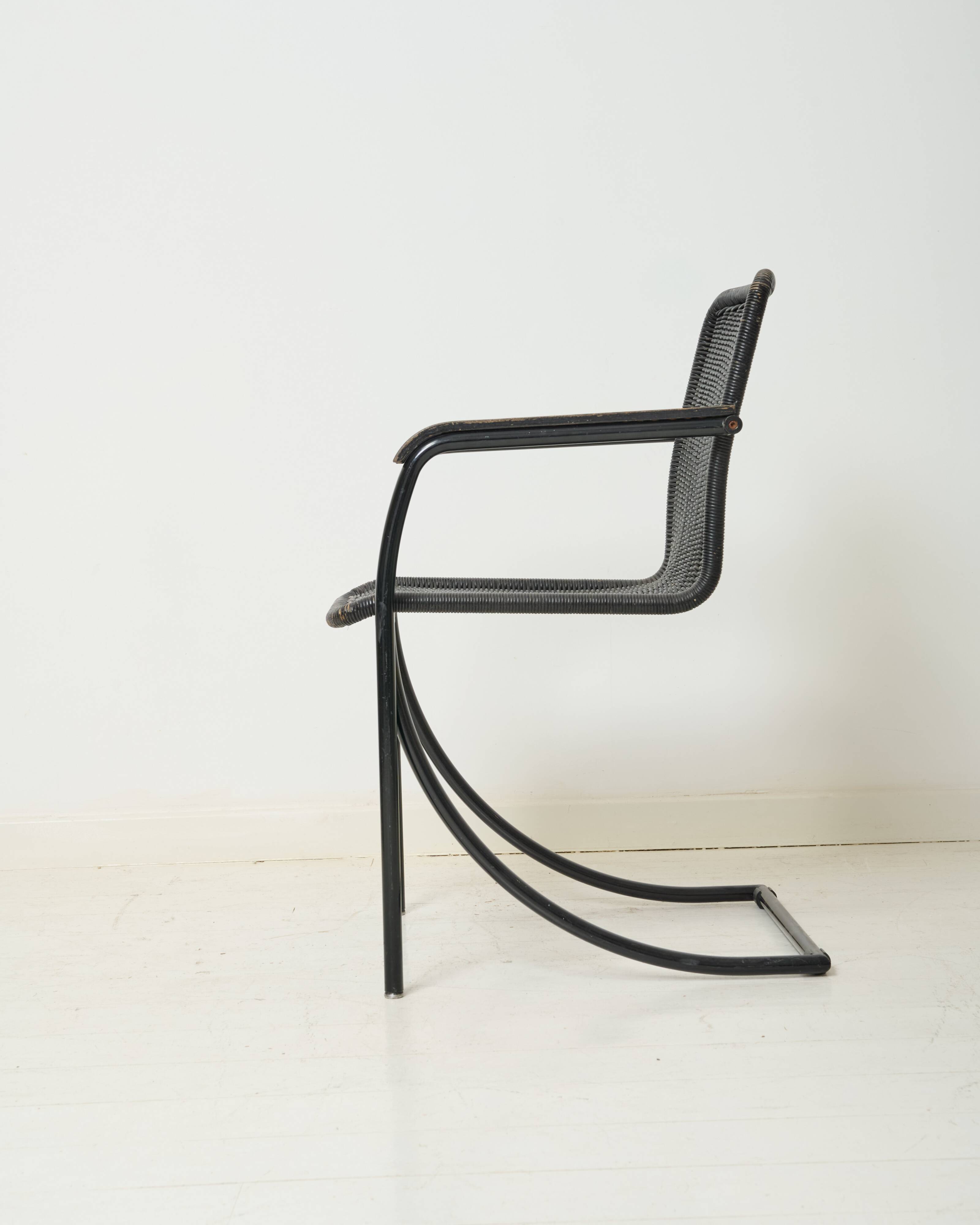 Cantilever armchair, 1980s