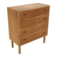 Scandinavian oak bedside table, Sweden, 1970