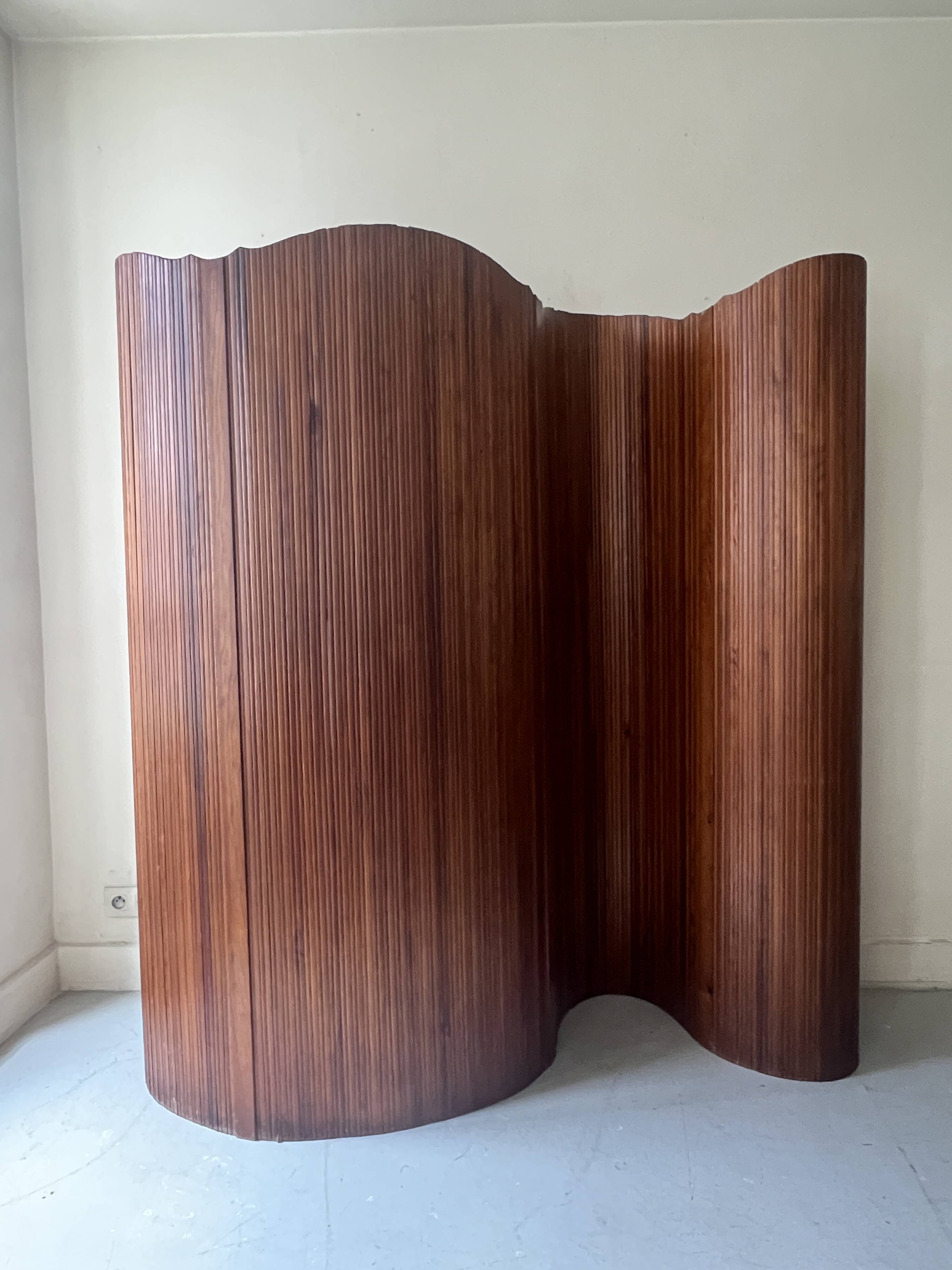 Screen - modular wooden partition by dlg Baumann, SNSA design 1950