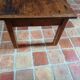 Solid wood coffee table with drawer