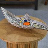 Empty ceramic pocket by Marius Bessone in Vallauris 1950's