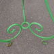 Support de plantes à volutes