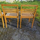Série de 6 chaises René Gabriel