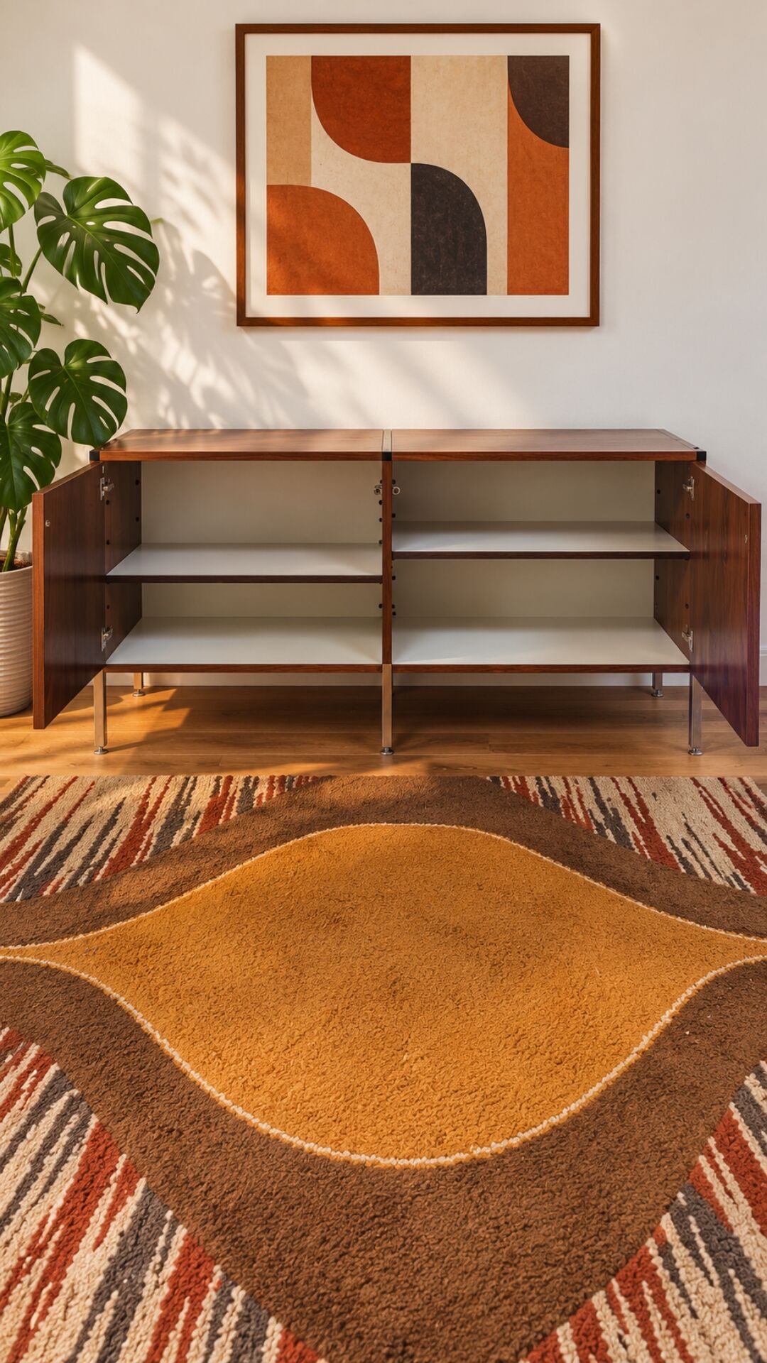 Vintage minimalist sideboard