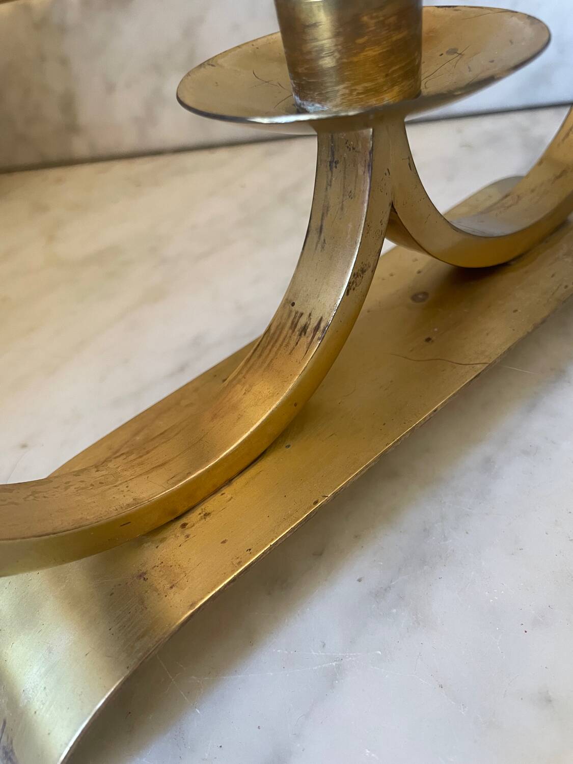 Pair of Art Deco candlesticks