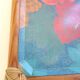 Bamboo and fiberglass tray