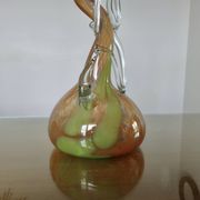 Large soliflore vase made of blown Murano glass, Venetian style, 1970s.