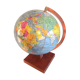 Globe in cardboard Girard and Barrere / vintage years 50-60