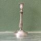 Silver-plated candlestick, late 19th century.