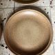 6 flat plates in stoneware