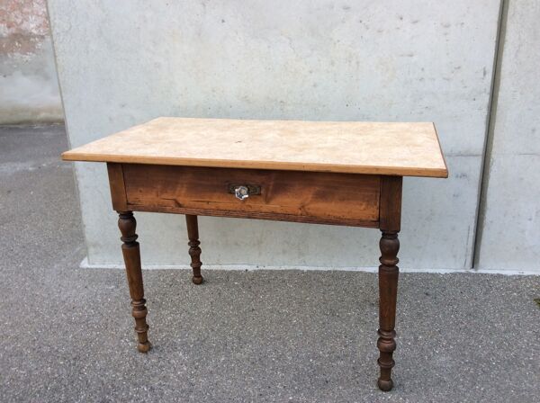 table de cuisine table de ferme vintage 1920