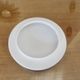 White opaline "pancake" ceiling light