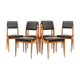 6 Chaises vintage des années 1960