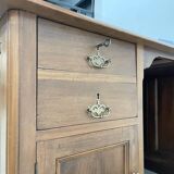 1950s walnut counter or desk
