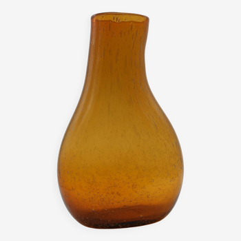 vase,Józef Podlasek, glass, PRL