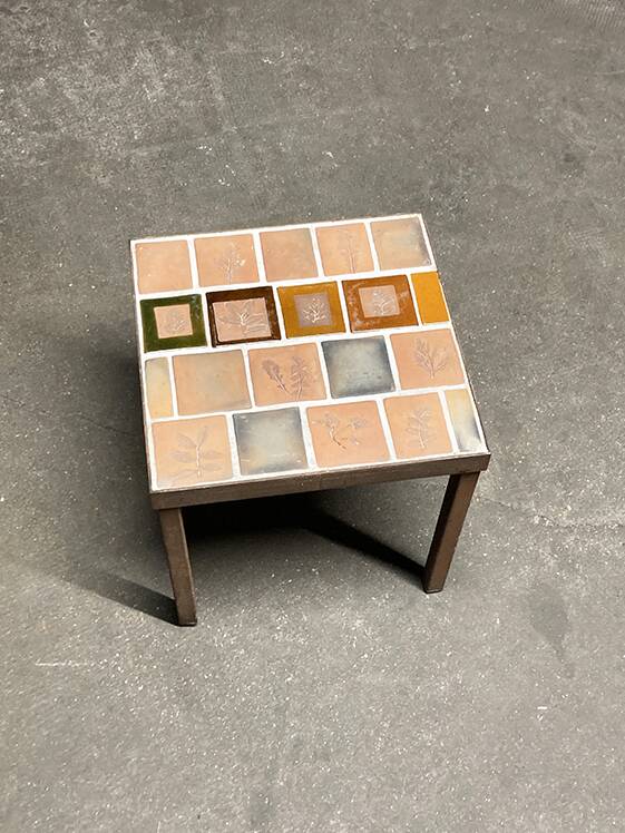 Roger Capron 1950 ceramic coffee table