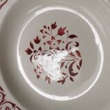 Set of 6 hollow plates Versailles
