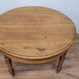 Wooden round table