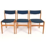 Set of 6 Danish dining chairs Erik Buch