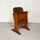 Wooden cinema seat, 1950