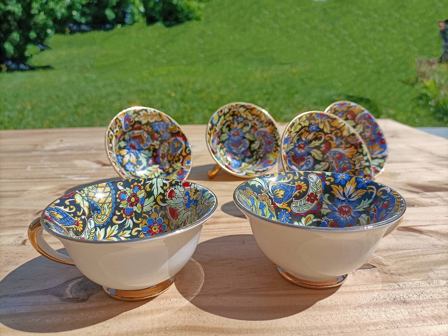Tasses x6 - Porcelaine de Limoges