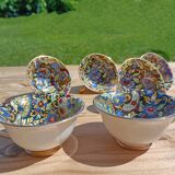 Cups x6 - Limoges Porcelain