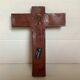 Crucifix bayer céramique année 70