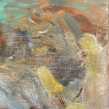 Painting HST Landscape Jean-Baptiste GRANGER (1911-1974) Creuse