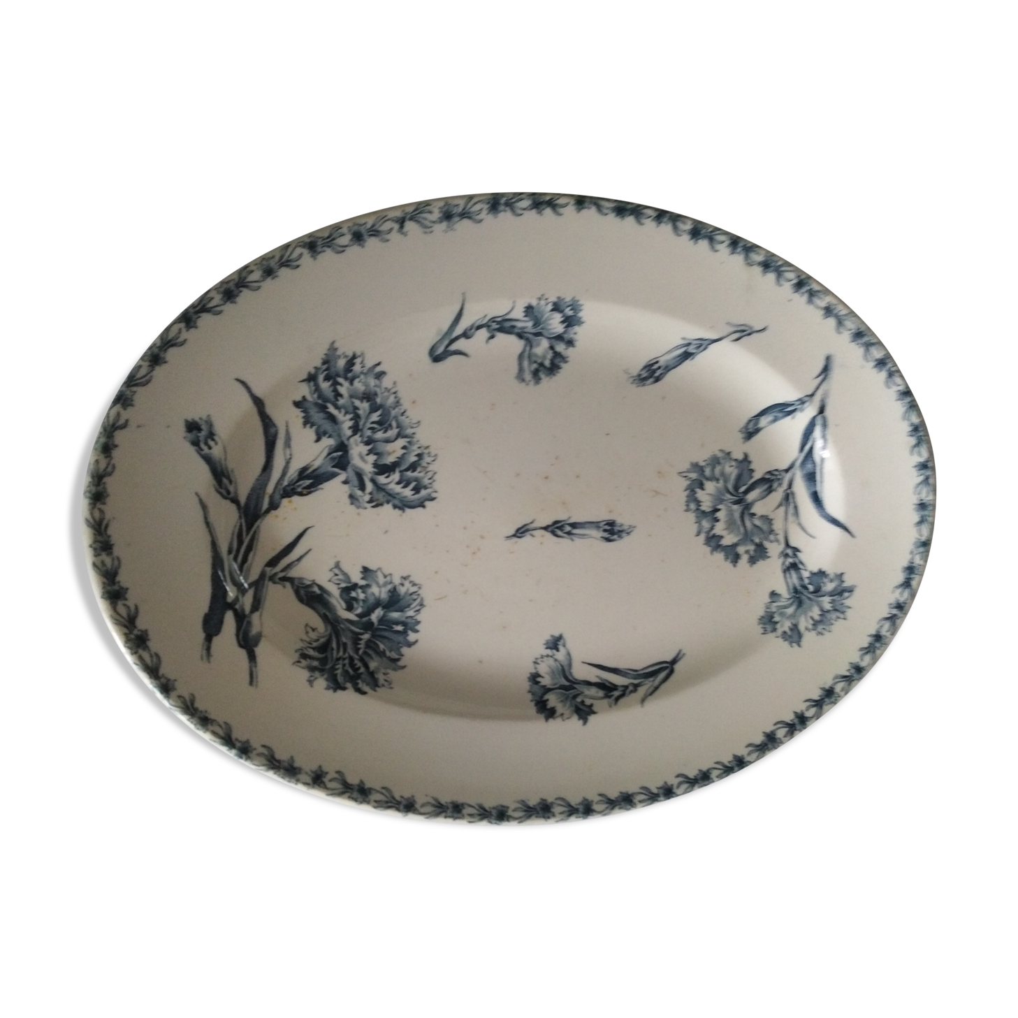 Former service of Luneville earthenware dish