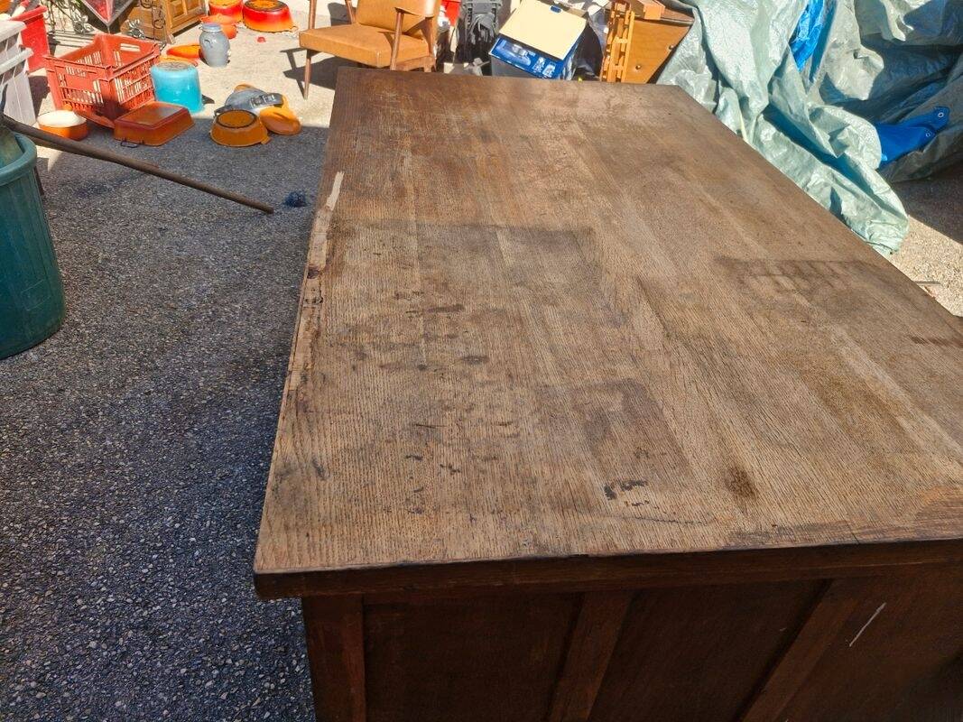 Antique wooden desk