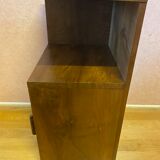 Piece of sofa, in Art Deco walnut